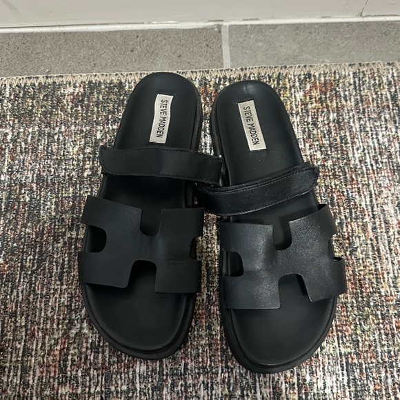 MAYVEN BLACK LEATHER - Steve Madden - Picture 4 of 5